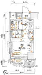 クラリッサレーヴ阪東橋の物件間取画像